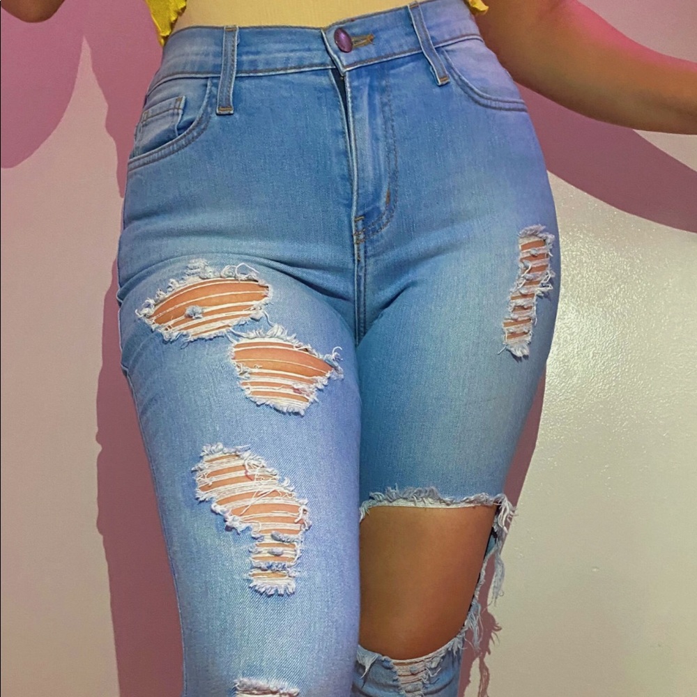 Fashion nova high wasted skinny jeans